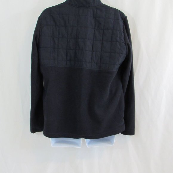 FREE COUNTRY Quilted Fleece Jacket, Men's M (38-40) Navy Blue, Quilted, Full Zip - Picture 6 of 9